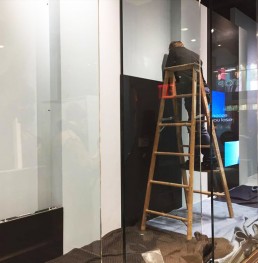 Montaggio ledwall nello store Sunglass Hut a New York