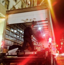Truck per Sunglass Hut New York
