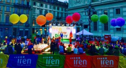 Iren Energy Dinner a Torino - Montaggio audio video luci B-Happy