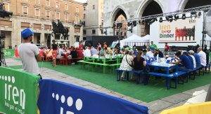 Iren Energy Dinner in Piazza dei Cavalli a Piacenza