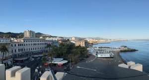 Vista dall'Hotel Castello Miramare a Genova
