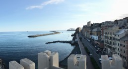 Vista di Genova dall'Hotel Castello Miramare