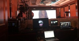 Test audio e video B-Happy nella Sala cristalli dell'Hotel Principe di Savoia a Milano